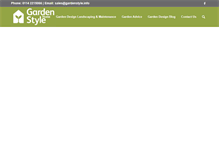 Tablet Screenshot of gardenstyle.info